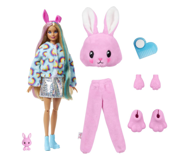 Barbie Cutie Reveal Lalka Królik Seria 1 - 1035730 - zdjęcie 2